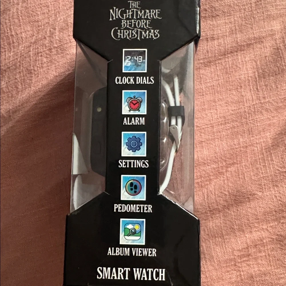 Kids' The Nightmare Before Christmas Interactive Smartwatch - Black